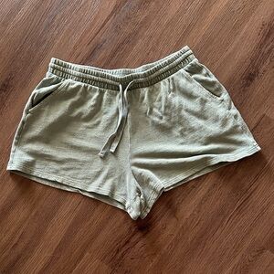 Old Navy Olive 100% Cotton Shorts